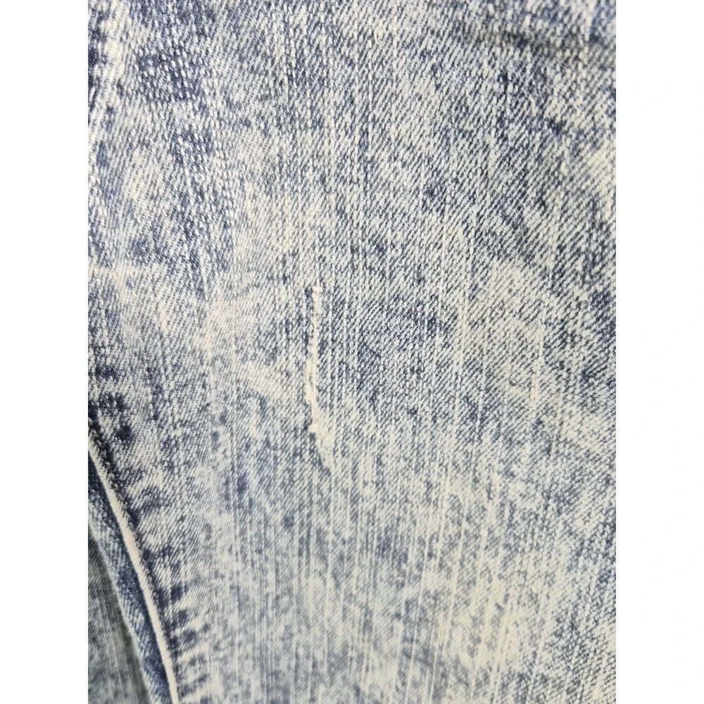 Justice Girls Size 12 Acid Wash Denim Distressed Overalls NWT Blue Pockets